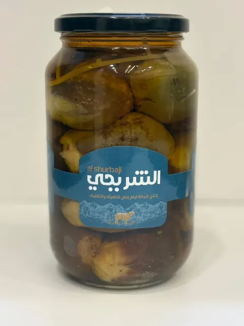 مقدوس بالزيت الزيتون ( 1كغم ) — شراء أونلاين من الشربجي للأجبان
