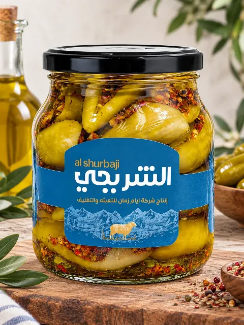 فلفل مكسيكي بحشوة الجوز (500غم ) — شراء أونلاين من الشربجي للأجبان