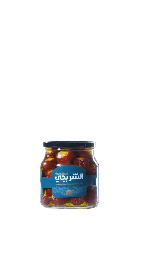 فلفل احمر محشي لبنة (الوزن 500غم ) — الشربجي للأجبان